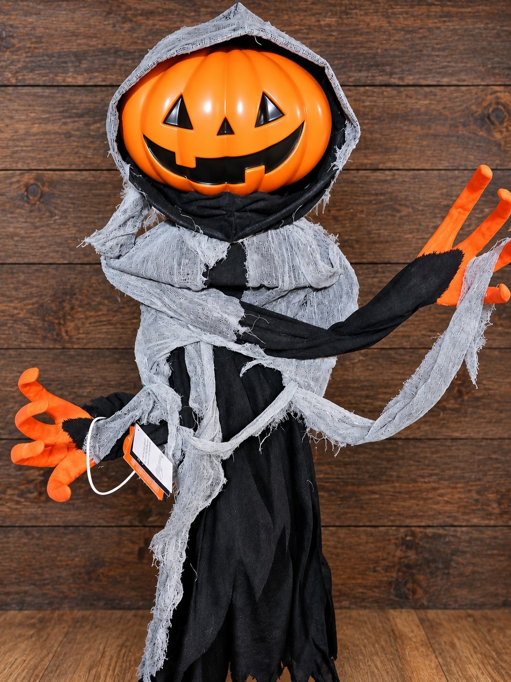 Hyde & EEK Little Lewis 65" Sound Activated Light-Up Talking Pumpkin Ghoul